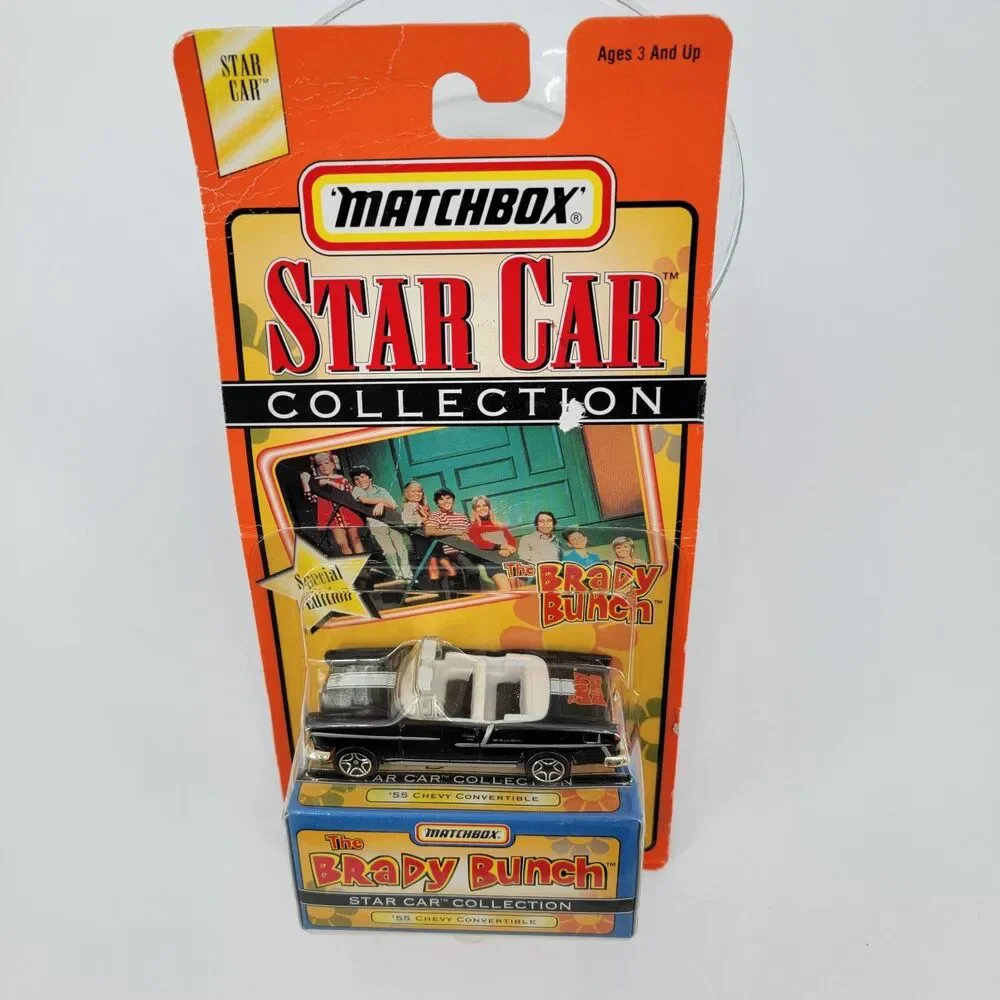 Vintage 1998 MATCHBOX STAR CAR COLLECTION BRADY BUNCH & HAPPY DAYS NEW SEALED